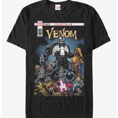 Marvel Venom Lethal Protector Pile T-Shirt