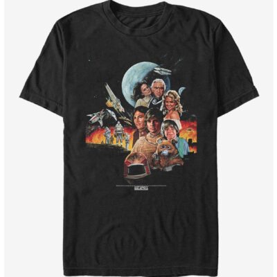 Battlestar Galactica Vintage Battlestar Poster 2 T-Shirt