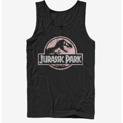 Jurassic Park Dusty Logo Tank