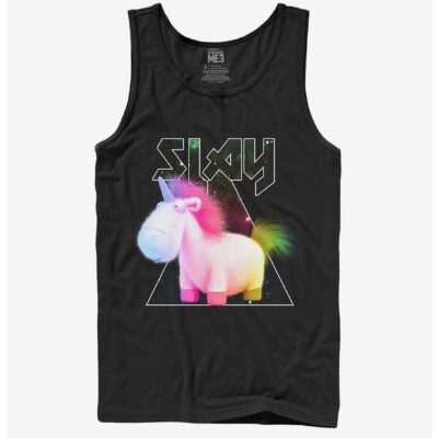 Minion Metal Rock Unicorn Tank Top