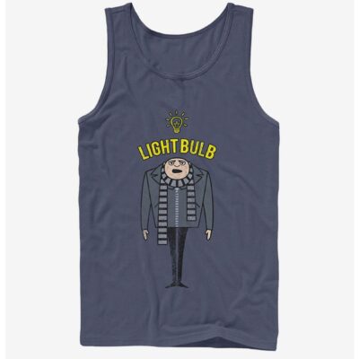 Minion Gru Lightbulb Tank Top