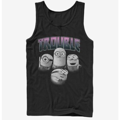 Minion Trouble Friends Tank Top