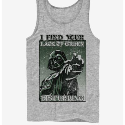 Star Wars Darth Vader Mean Green Tank Top