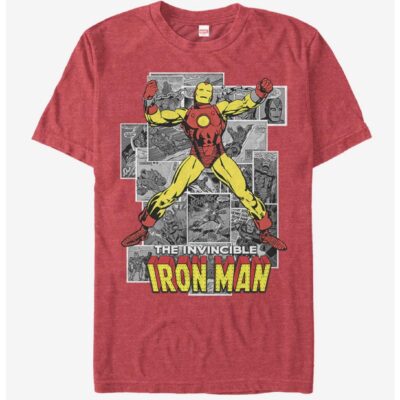 Marvel Iron Man Comic Iron Man T-Shirt