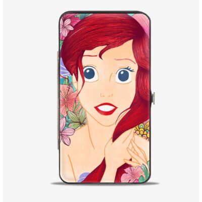 Disney The Little Mermaid Ariel Scene Hinged Wallet