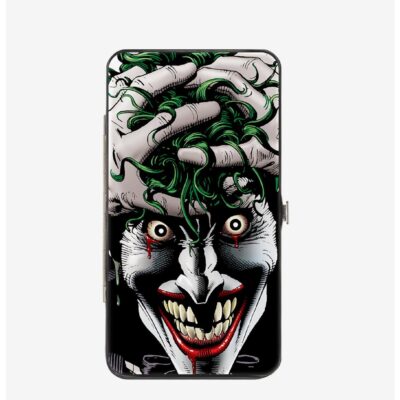 DC Comics Joker The Killing Joke Holding Head Pose Hahaha Hinged Wallet