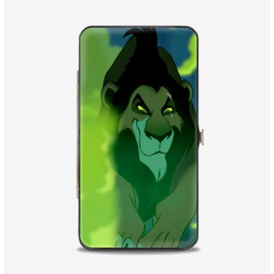 Disney The Lion King Scar Lurking Pose Hinged Wallet