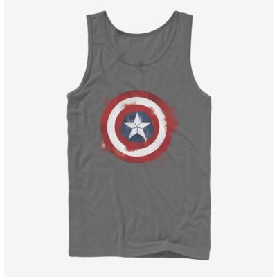 Marvel Captain America Spray Logo Tank