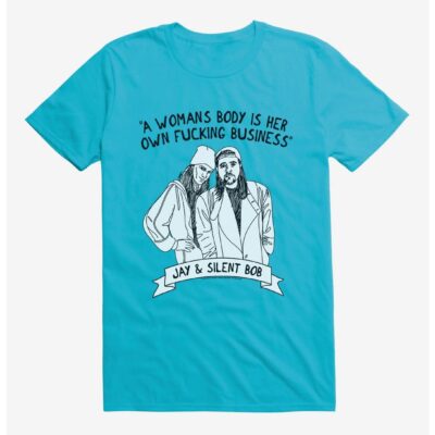 Jay and Silent Bob Reboot A Woman’s Body Is Her Own Fucking Business T-Shirt