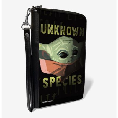 Star Wars The Mandalorian The Child Unknown Species Zip-Around Wallet