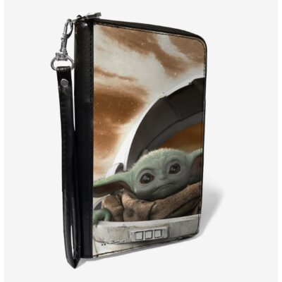 Star Wars The Mandalorian Child Gaze Zip-Around Wallet