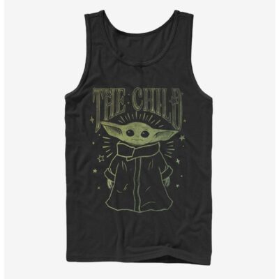 Star Wars The Mandalorian The Child Starry Night Tank