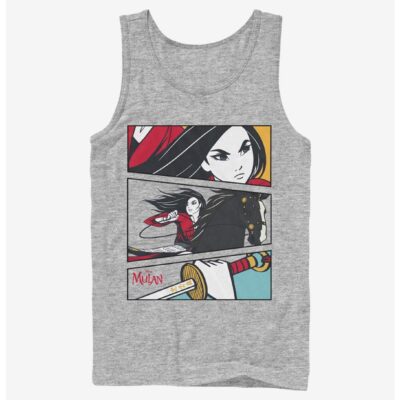 Disney Mulan Action Panels Tank