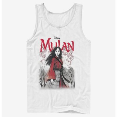 Disney Mulan Watercolor Mulan Title Tank