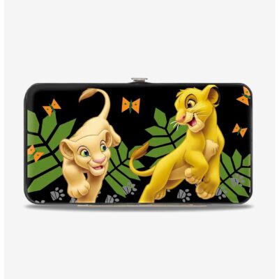 Disney The Lion King Young Simba Nala Playing HAKUNA MATATA Hinge Wallet