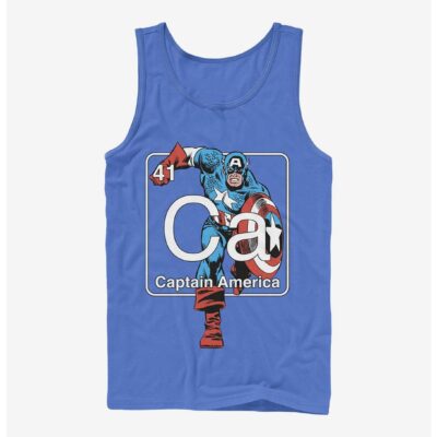 Marvel Captain America Periodic Captain Tank