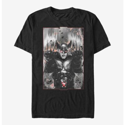 Marvel Deadpool Wolverine Fangs T-Shirt