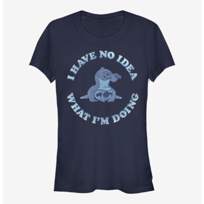 Disney Lilo & Stitch No Idea Girls T-Shirt