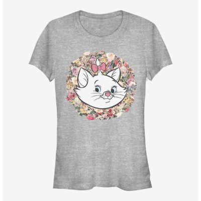 Disney The Aristocats Circle Floral Marie Girls T-Shirt