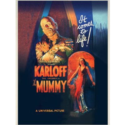 Universal Monsters The Mummy Comes To Life Poster