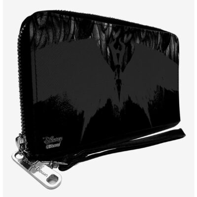 Disney Villains Maleficent Silhouette Zip Around Wallet