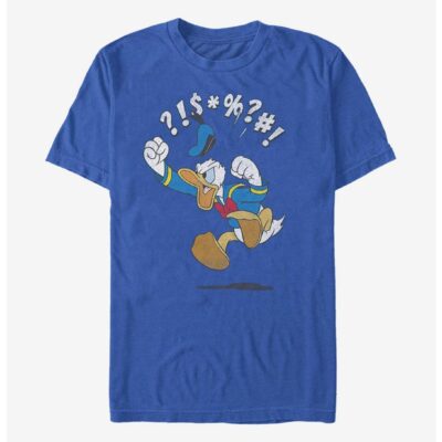 Disney Donald Duck Angry Donald Jump T-Shirt