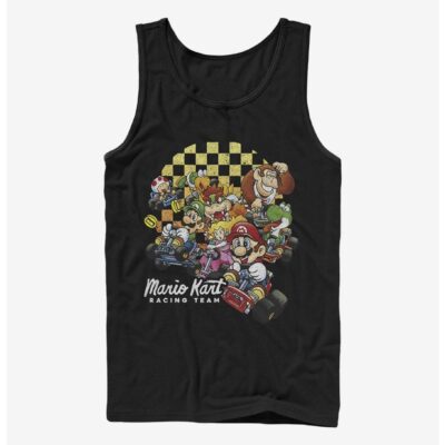 Super Mario Checkered Kart Tank