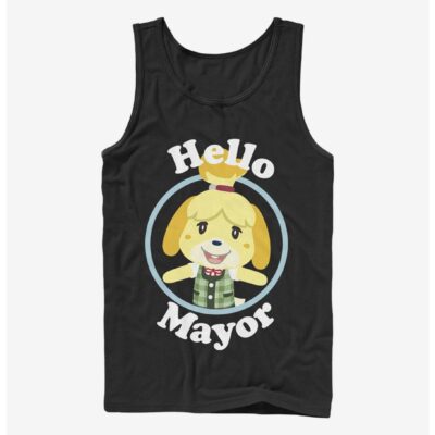 Animal Crossing Hello Mayor Tank