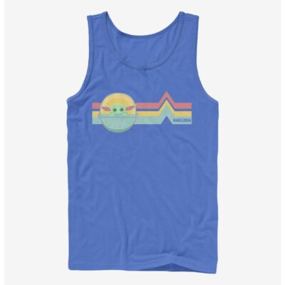 Star Wars The Mandalorian Rainbow Child Tank Top