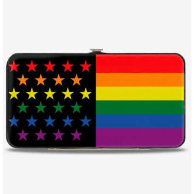 American Pride Flag Hinged Wallet