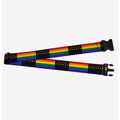 American Pride Flag Luggage Strap