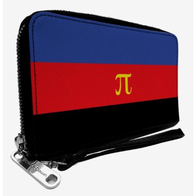 Polyamorous Flag Zip Around Wallet