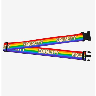 Equality Stripe Luggage Strap