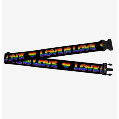 Love Is Love Heart Luggage Strap