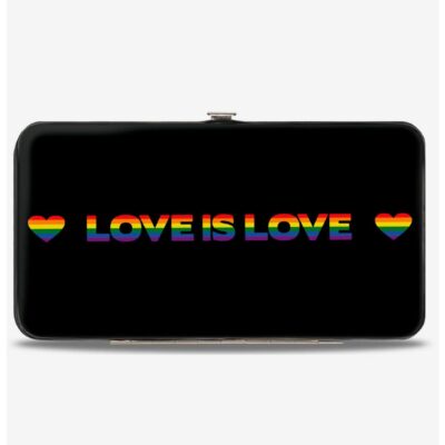 Love Is Love Heart Hinged Wallet