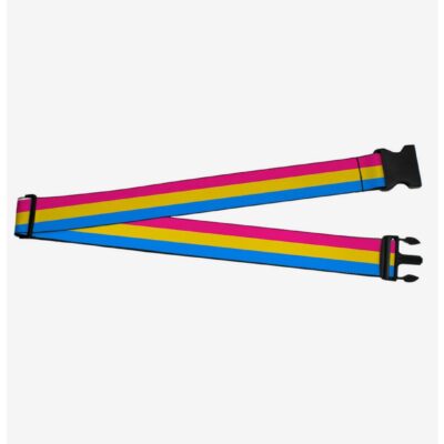 Pansexual Flag Luggage Strap