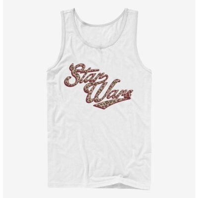 Star Wars Cheetah Font Tank