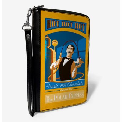 The Polar Express Hot Chocolate Zip Around Wallet