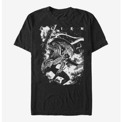 Alien Dark Poster T-Shirt