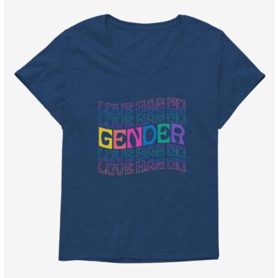 Love Has No Gender T-Shirt Plus Size