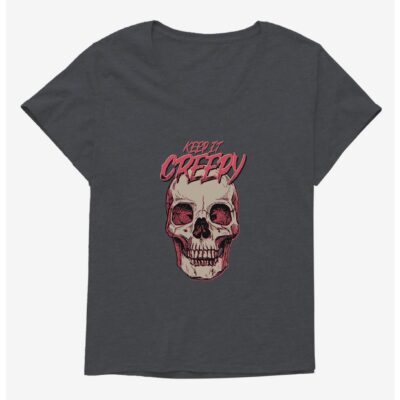 Halloween Keep It Creepy Girls Plus Size T-Shirt