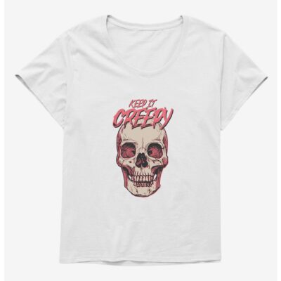 Halloween Keep It Creepy Girls Plus Size T-Shirt