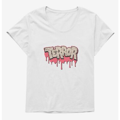 Halloween Terror Drip Girls Plus Size T-Shirt