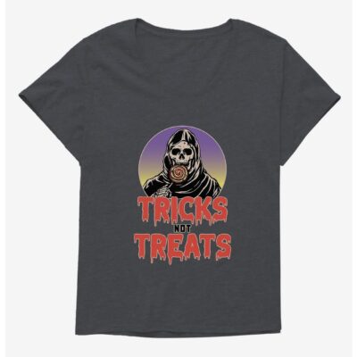 Halloween Tricks Not Treats Plus Size T-Shirt