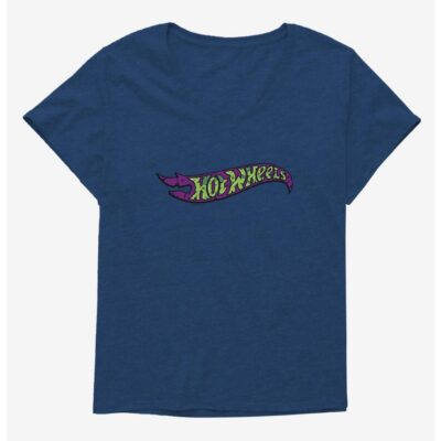 Hot Wheels Spooky Logo Girls T-Shirt Plus Size