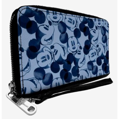 Disney Mickey Mouse Expressions Zip Around Wallet