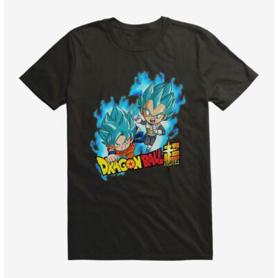 Dragon Ball Super Super Saiyan Blue Goku And Vegeta Extra Soft T-Shirt