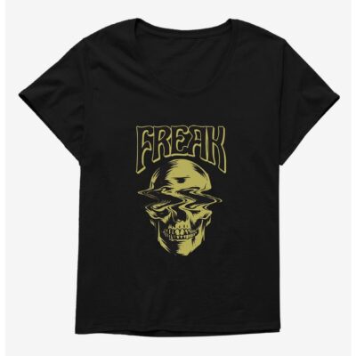 Freak Skull Girls T-Shirt Plus Size