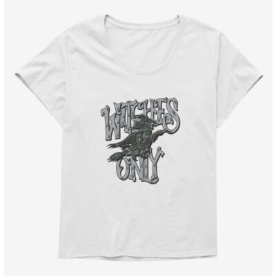 Withces Only Girls T-Shirt Plus Size