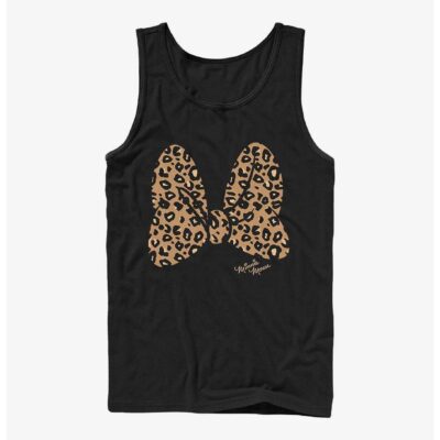 Disney Minnie Mouse Animal Print Bow Tank